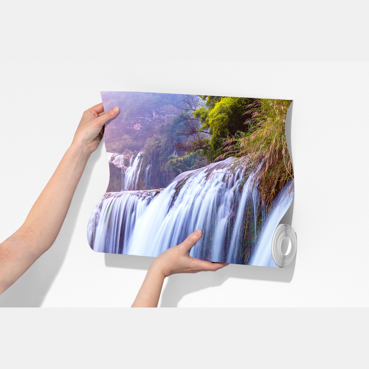 Fototapeta Jiulong wodospad w Luoping, Chiny – Wallissimo® Fototapeta Jiulong wodospad w Luoping, Chiny – Wallissimo®