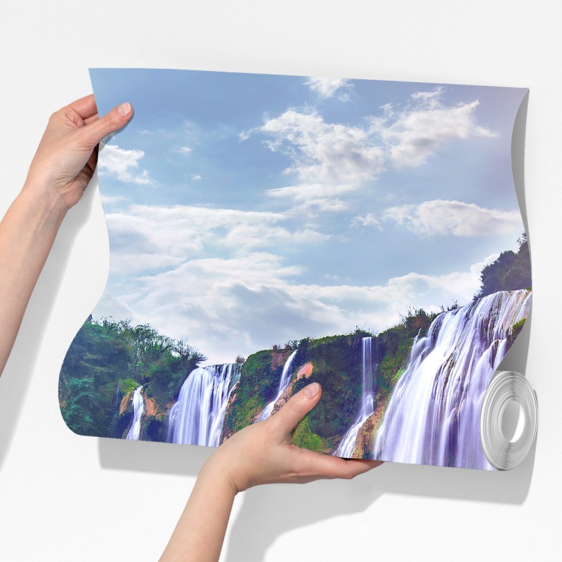 Fototapeta Jiulong wodospad turkusowa kaskada w Luoping, Chiny – Wallissimo® Fototapeta Jiulong wodospad turkusowa kaskada w Luoping, Chiny – Wallissimo®