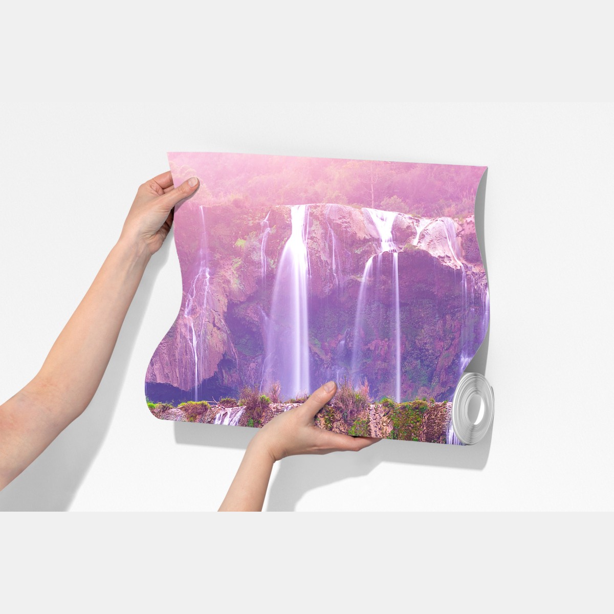 Fototapeta spokojny wodospad Jiulong w Luoping, Chiny – Wallissimo® Fototapeta spokojny wodospad Jiulong w Luoping, Chiny – Wallissimo®