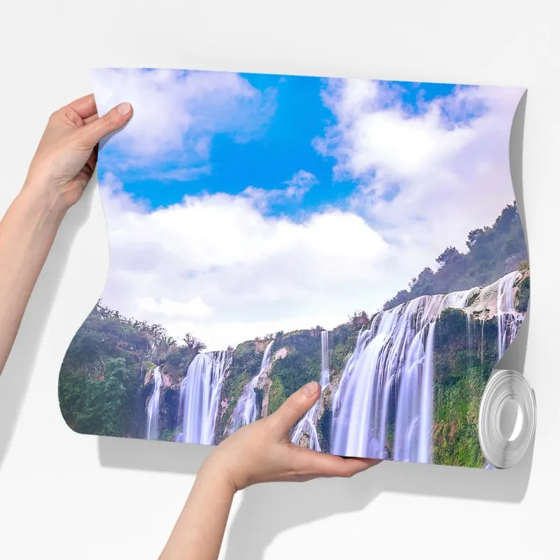 Fototapeta wodospad Jiulong w Luoping – Wallissimo® Fototapeta wodospad Jiulong w Luoping – Wallissimo®