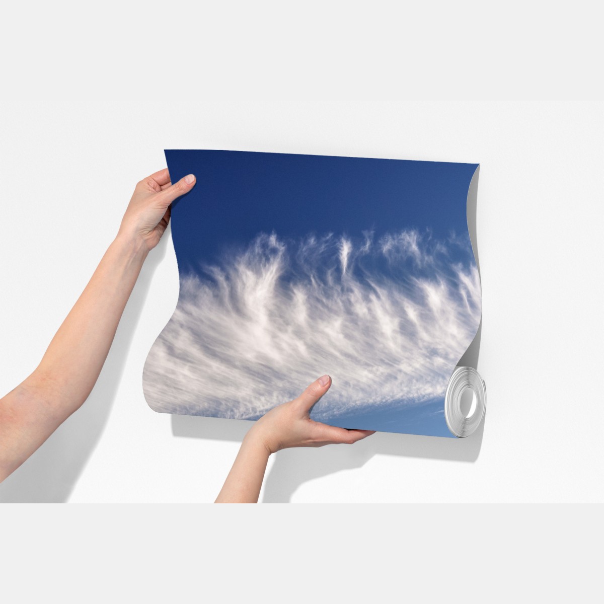 Fototapeta słoneczna plaża z górskim tłem – Wallissimo® Fototapeta słoneczna plaża z górskim tłem – Wallissimo®