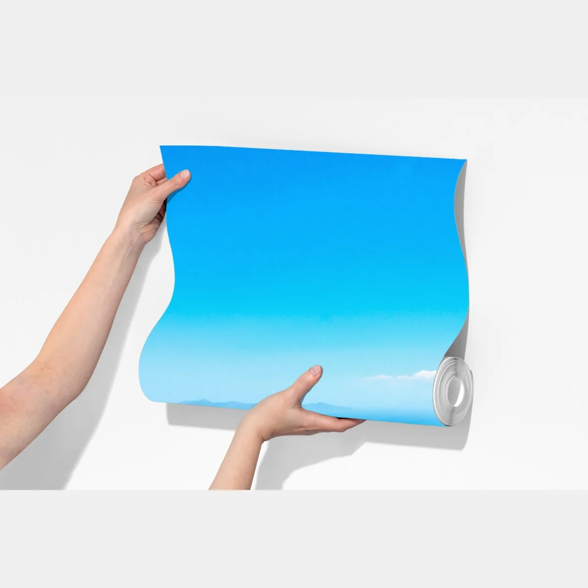 Fototapeta grecki kościół na klifie nad morzem – Wallissimo® Fototapeta grecki kościół na klifie nad morzem – Wallissimo®