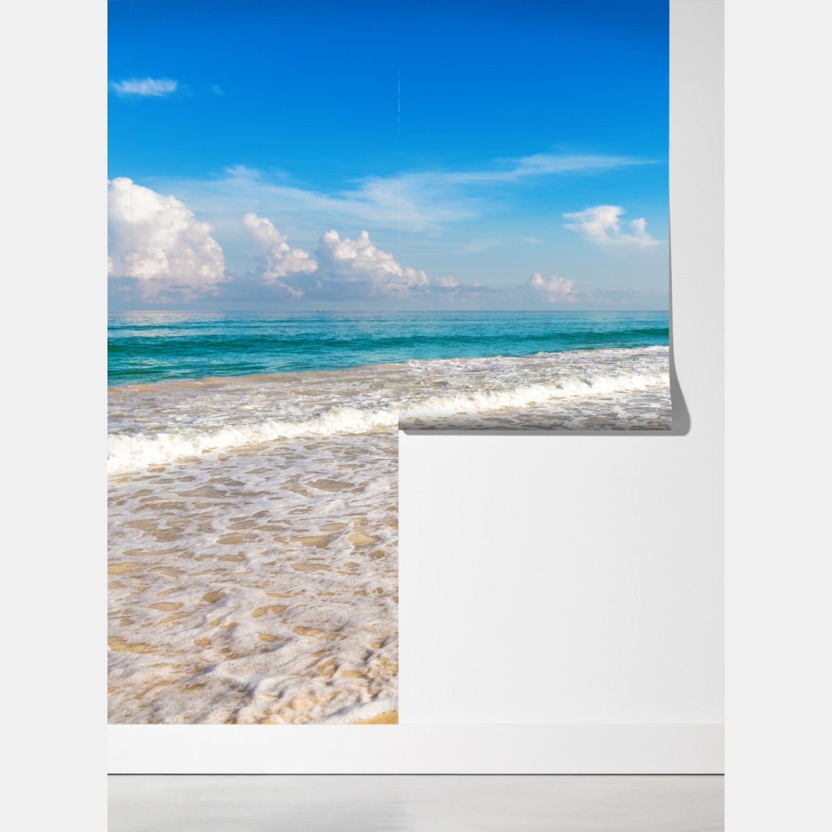 Fototapeta plaża Karon, Phuket: spokojne morze – Wallissimo® Fototapeta plaża Karon, Phuket: spokojne morze – Wallissimo®