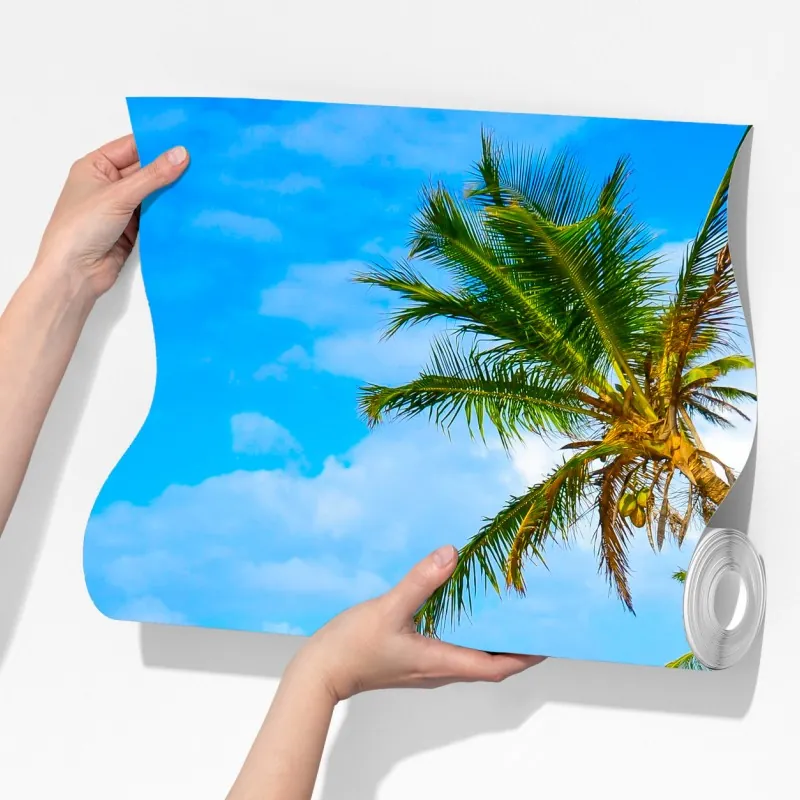 Fototapeta tropikalna turkusowa plaża – Wallissimo® Fototapeta tropikalna turkusowa plaża – Wallissimo®