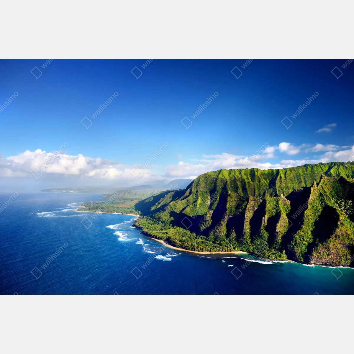 Fototapeta majestatyczne klify nad turkusowym oceanem – Wallissimo® Fototapeta majestatyczne klify nad turkusowym oceanem – Wallissimo®