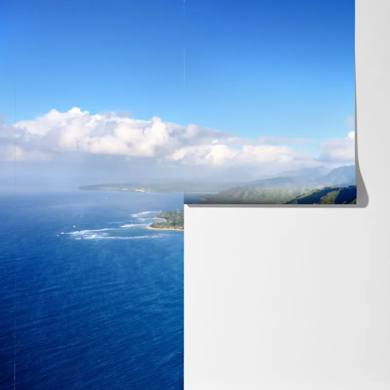 Fototapeta majestatyczne klify nad turkusowym oceanem – Wallissimo® Fototapeta majestatyczne klify nad turkusowym oceanem – Wallissimo®