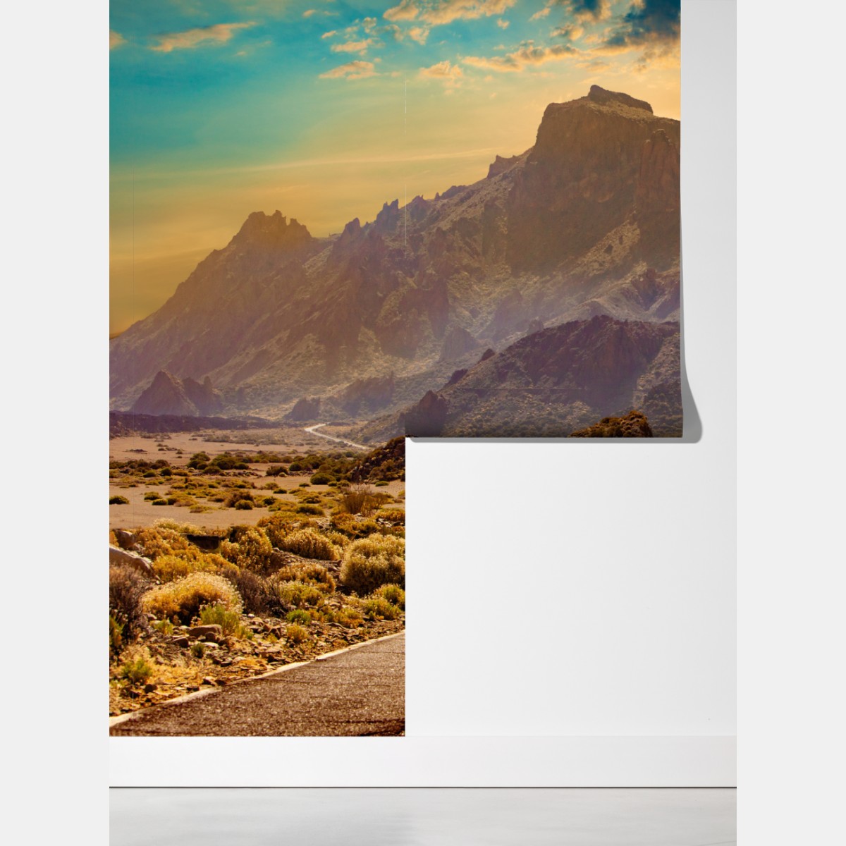 Fototapeta droga w góry na Teneryfie – Wallissimo® Fototapeta droga w góry na Teneryfie – Wallissimo®