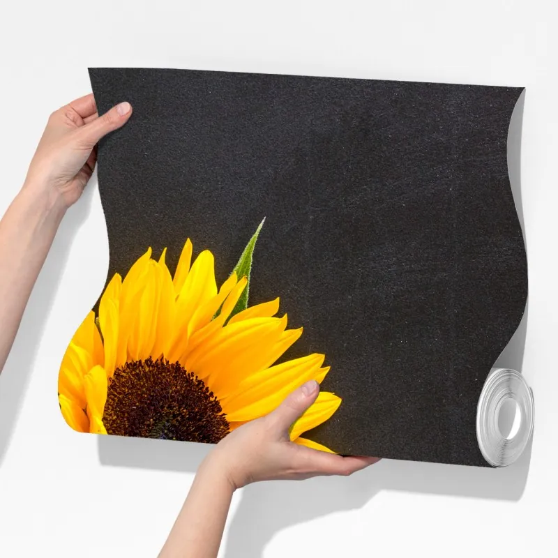 Fototapeta bukiet słoneczników na czarnym tle – Wallissimo® Fototapeta bukiet słoneczników na czarnym tle – Wallissimo®