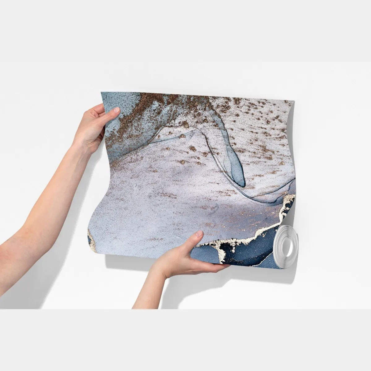 Fototapeta głęboki niebieski marmur abstrakcja – Wallissimo® Fototapeta głęboki niebieski marmur abstrakcja – Wallissimo®