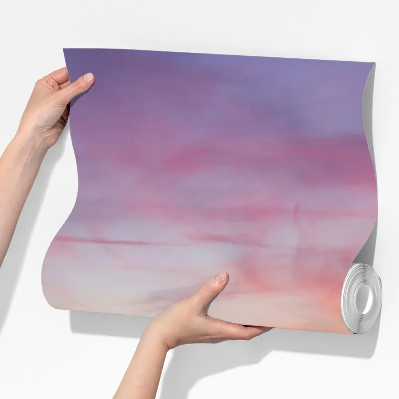 Fototapeta mglisty zachód słońca w sosnowym lesie – Wallissimo® Fototapeta mglisty zachód słońca w sosnowym lesie – Wallissimo®