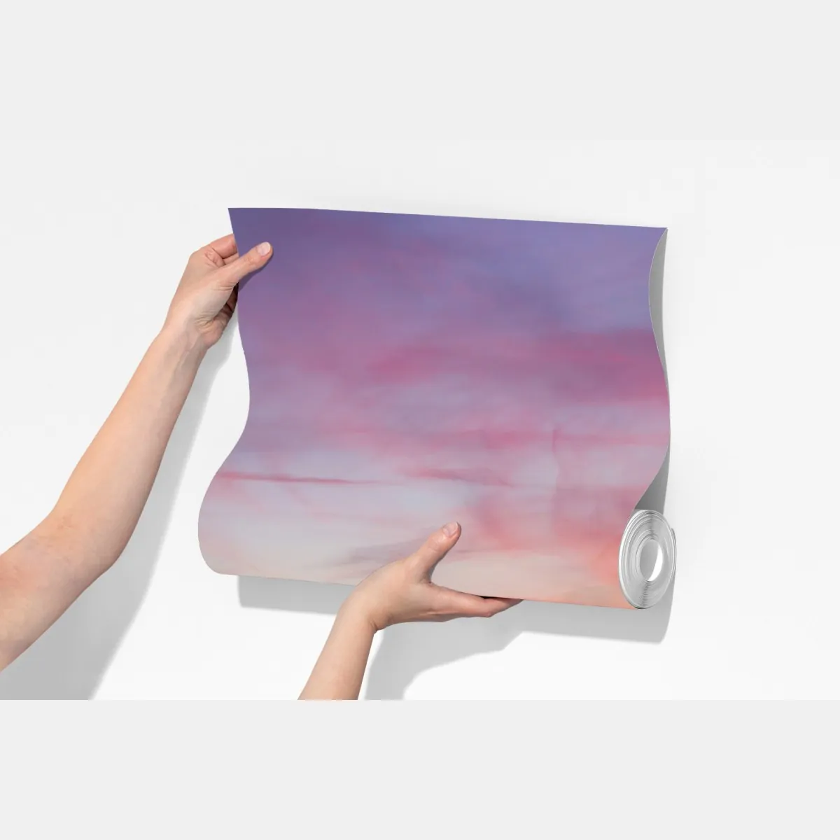 Fototapeta mglisty zachód słońca w sosnowym lesie – Wallissimo® Fototapeta mglisty zachód słońca w sosnowym lesie – Wallissimo®