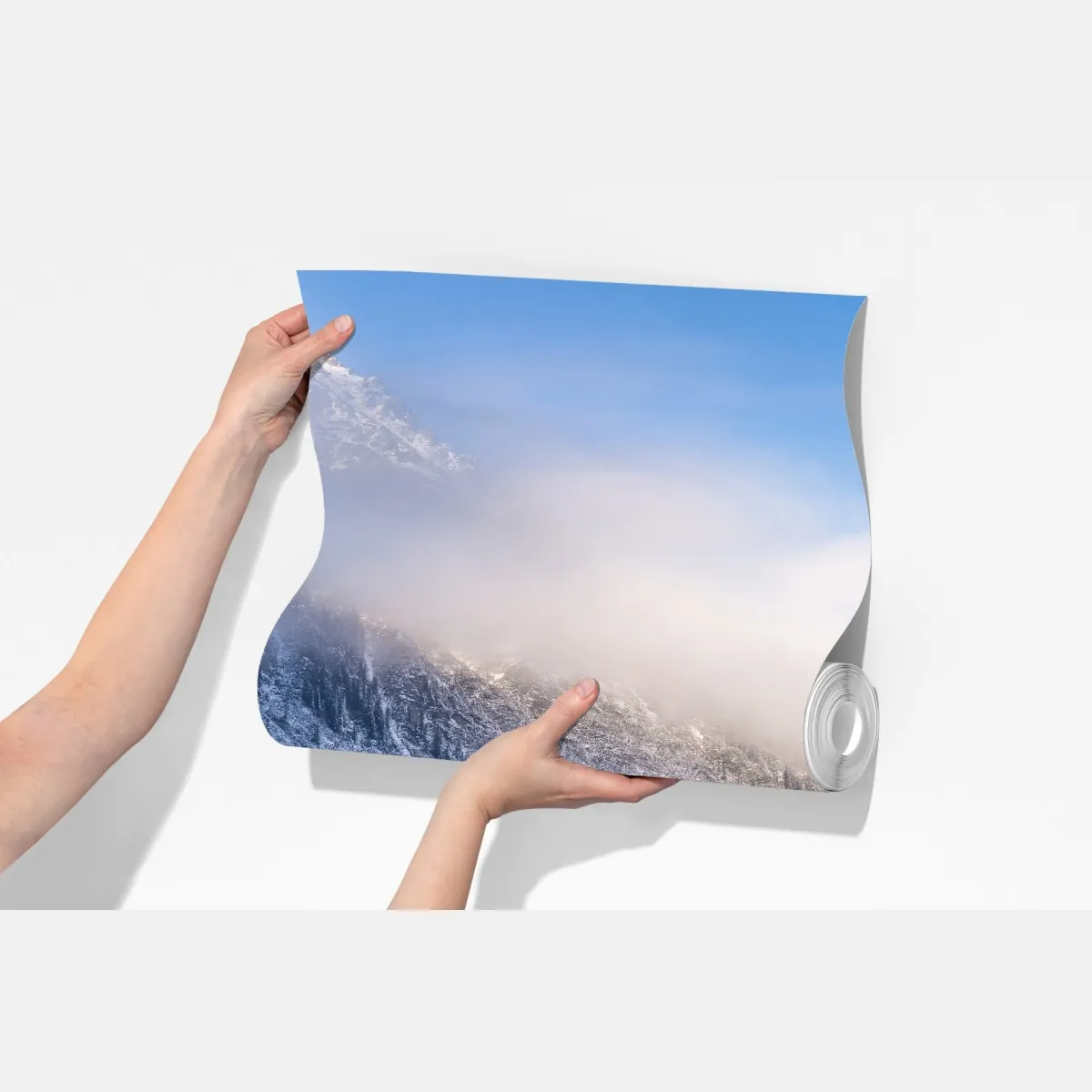 Fototapeta zimowy wschód słońca w Tatrach Wysokich – Wallissimo® Fototapeta zimowy wschód słońca w Tatrach Wysokich – Wallissimo®