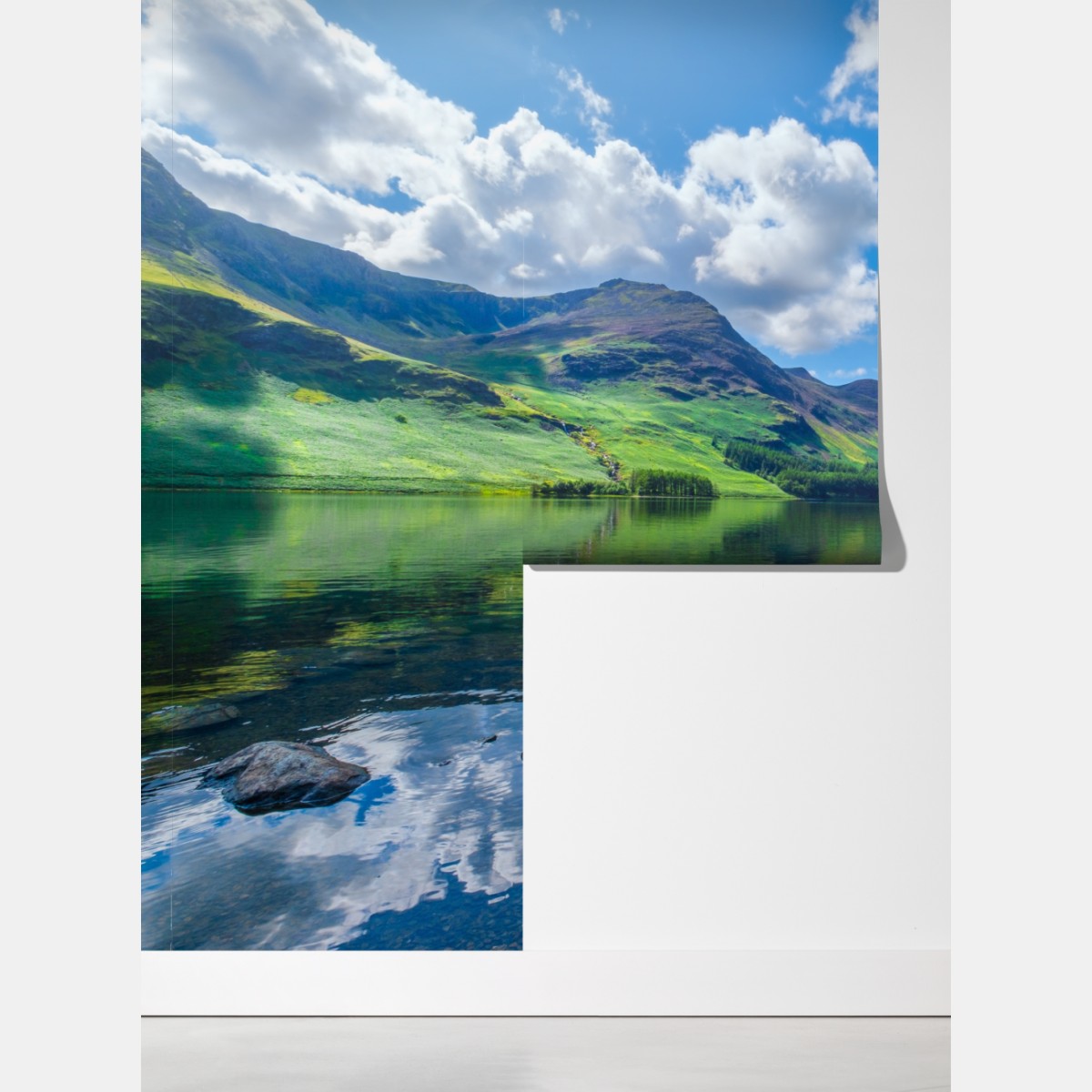 Fototapeta spokojne górskie odbicia w Lake District – Wallissimo® Fototapeta spokojne górskie odbicia w Lake District – Wallissimo®