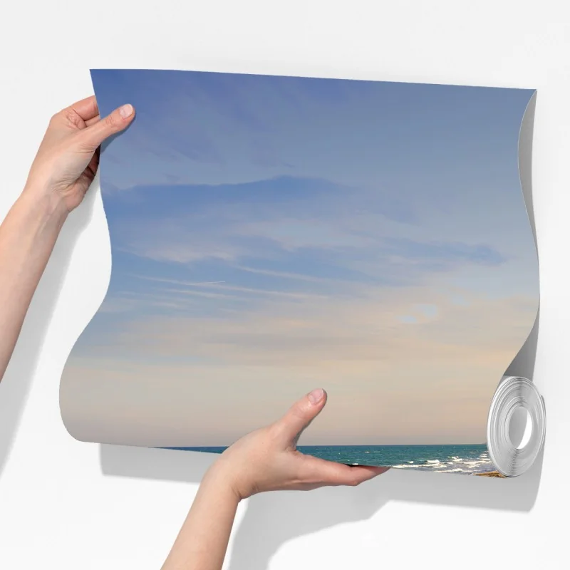 Fototapeta drewniany pomost na plażę w Guardamar – Wallissimo® Fototapeta drewniany pomost na plażę w Guardamar – Wallissimo®