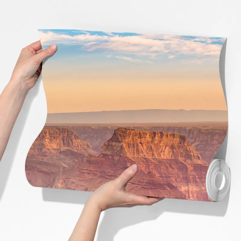 Fototapeta Grand Canyon zachód słońca panorama – Wallissimo® Fototapeta Grand Canyon zachód słońca panorama – Wallissimo®
