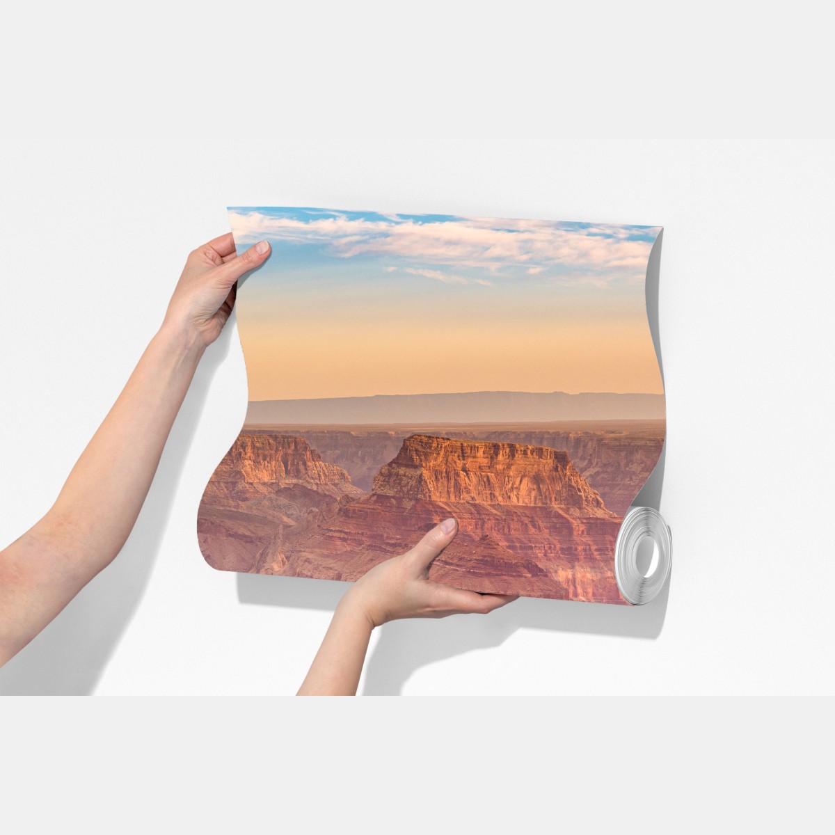 Fototapeta Grand Canyon zachód słońca panorama – Wallissimo® Fototapeta Grand Canyon zachód słońca panorama – Wallissimo®
