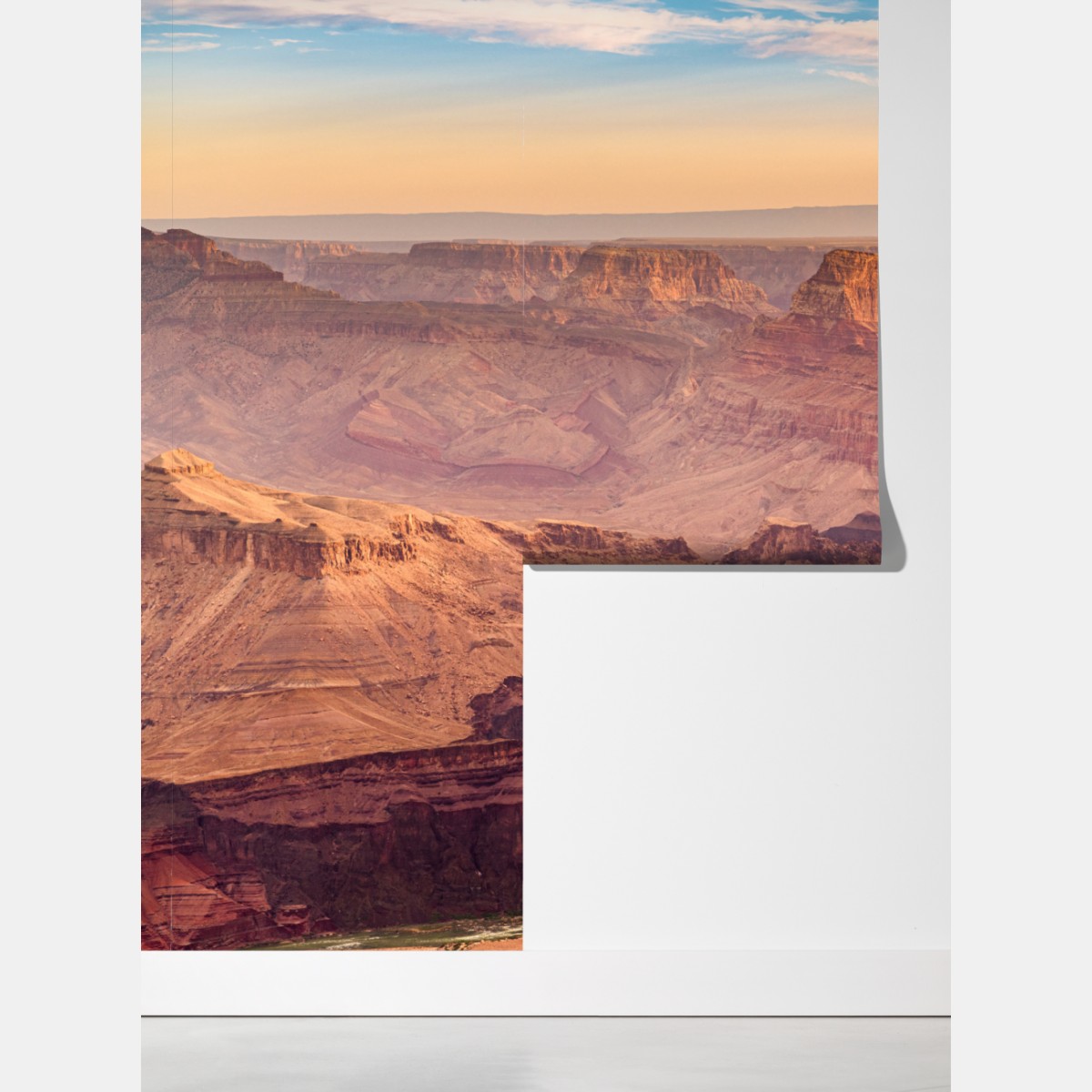 Fototapeta Grand Canyon zachód słońca panorama – Wallissimo® Fototapeta Grand Canyon zachód słońca panorama – Wallissimo®