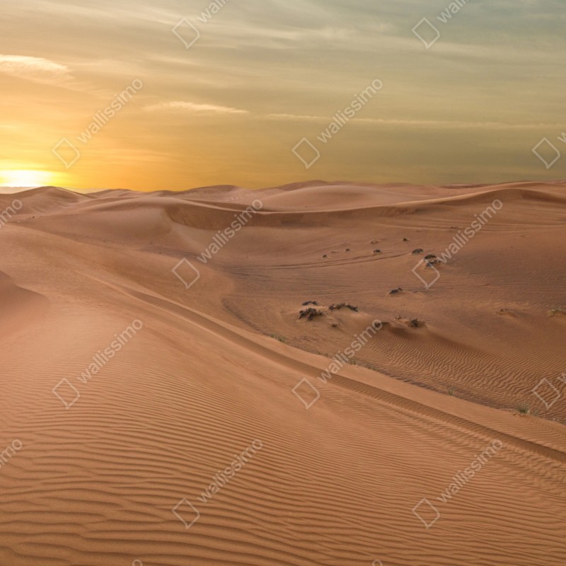 Fototapeta zachód słońca nad pustynią ZEA – Wallissimo® Fototapeta zachód słońca nad pustynią ZEA – Wallissimo®