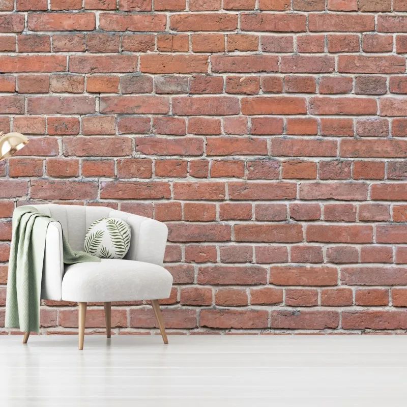 Fototapeta tekstura czerwonej cegły