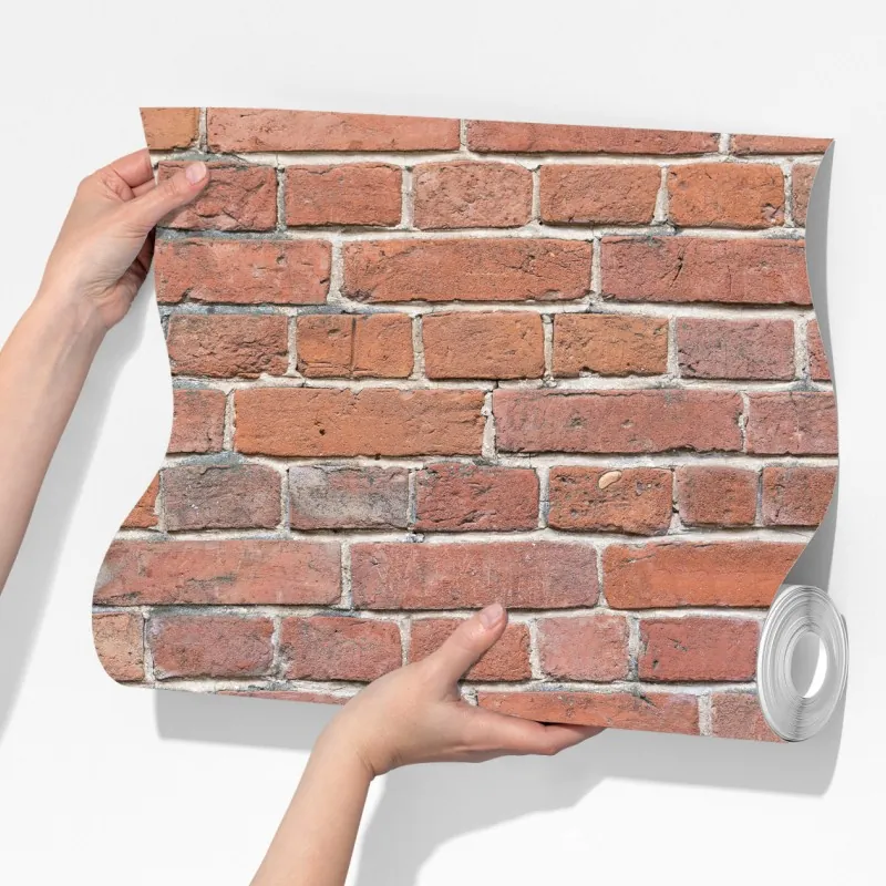 Fototapeta tekstura czerwonej cegły – Wallissimo® Fototapeta tekstura czerwonej cegły – Wallissimo®