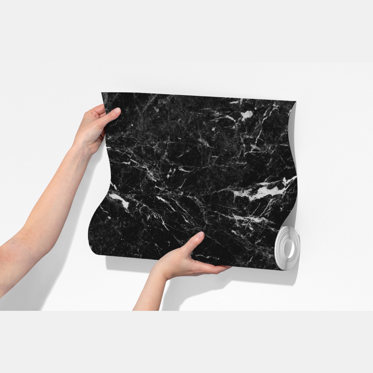 Fototapeta czarny marmur z białymi żyłkami – Wallissimo® Fototapeta czarny marmur z białymi żyłkami – Wallissimo®