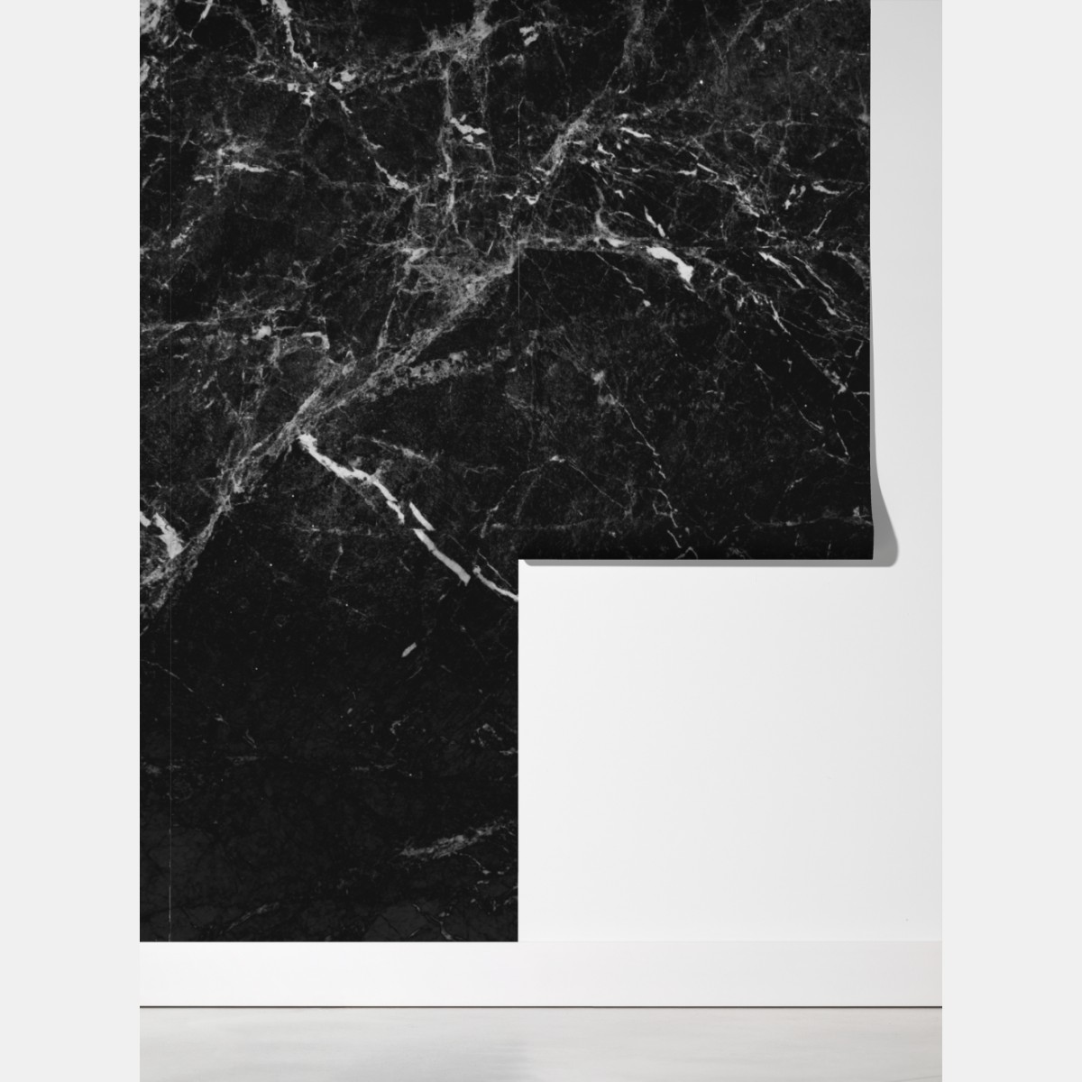 Fototapeta czarny marmur z białymi żyłkami – Wallissimo® Fototapeta czarny marmur z białymi żyłkami – Wallissimo®
