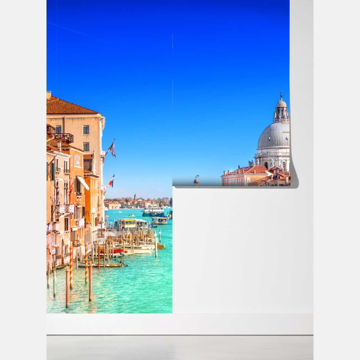Fototapeta Wenecja wielki kanał panorama – Wallissimo® Fototapeta Wenecja wielki kanał panorama – Wallissimo®