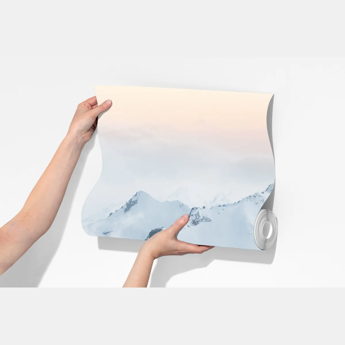 Fototapeta śnieżne szczyty Kaukazu o świcie – Wallissimo® Fototapeta śnieżne szczyty Kaukazu o świcie – Wallissimo®