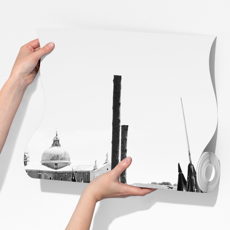 Fototapeta gondole przy kei w Wenecji – Wallissimo® Fototapeta gondole przy kei w Wenecji – Wallissimo®