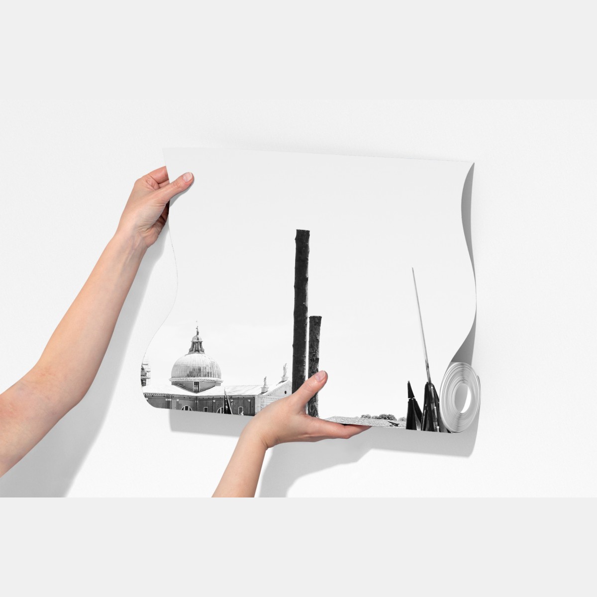 Fototapeta gondole przy kei w Wenecji – Wallissimo® Fototapeta gondole przy kei w Wenecji – Wallissimo®