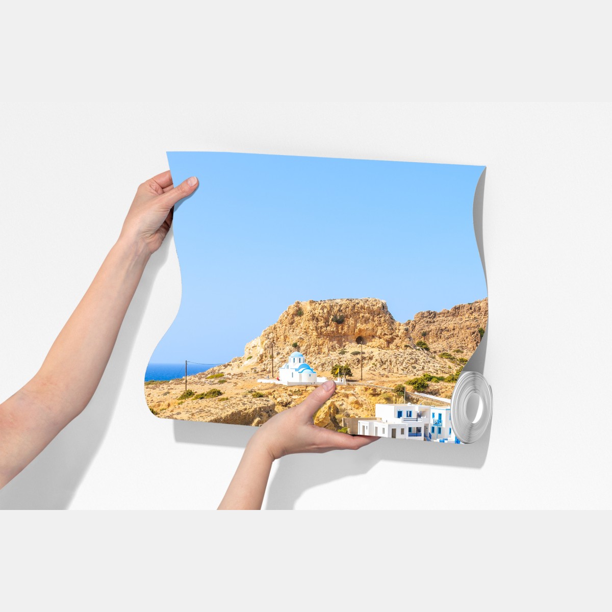 Fototapeta zatoka Finiki, Karpathos – Wallissimo® Fototapeta zatoka Finiki, Karpathos – Wallissimo®