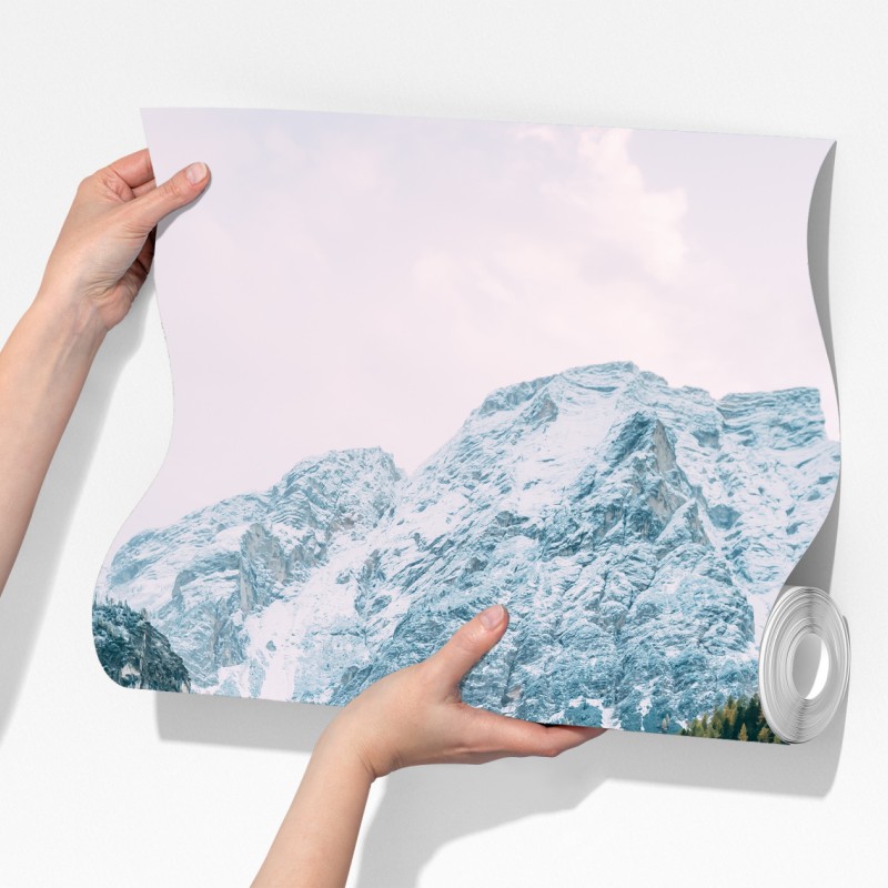 Fototapeta spokojne odbicia na jeziorze Pragser Wildsee – Wallissimo® Fototapeta spokojne odbicia na jeziorze Pragser Wildsee – Wallissimo®