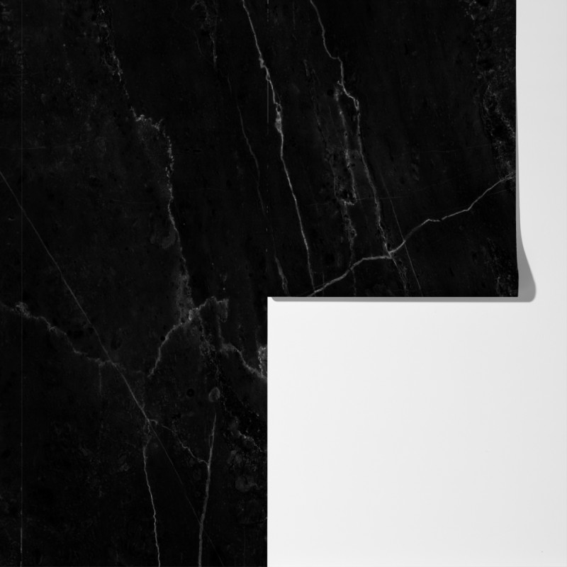 Fototapeta czarny marmur z białymi żyłkami – Wallissimo® Fototapeta czarny marmur z białymi żyłkami – Wallissimo®