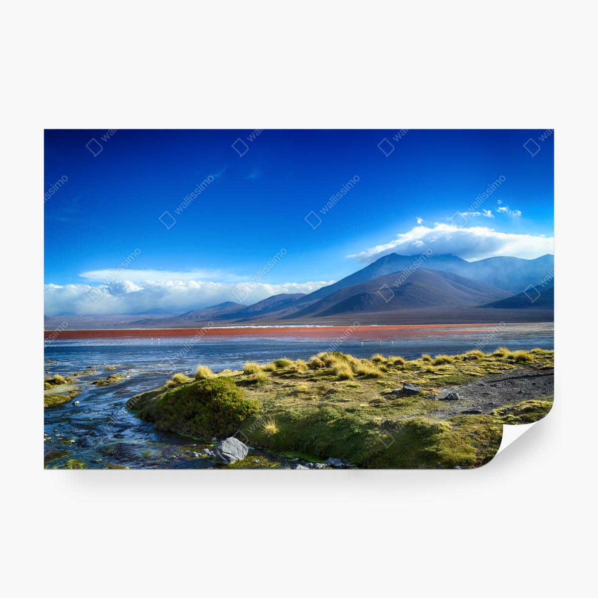 Fototapeta spokojna laguna górska – Wallissimo® Fototapeta spokojna laguna górska – Wallissimo®