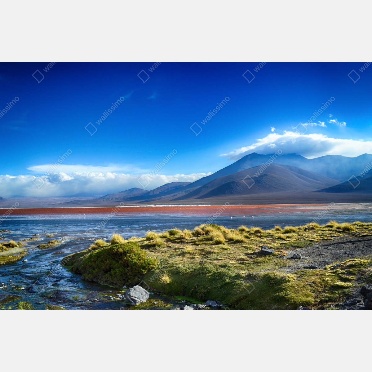 Fototapeta spokojna laguna górska – Wallissimo® Fototapeta spokojna laguna górska – Wallissimo®