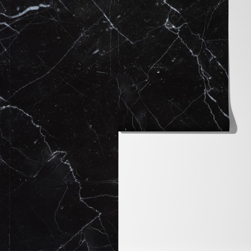 Fototapeta czarny marmur marquina do nowoczesnych wnętrz – Wallissimo® Fototapeta czarny marmur marquina do nowoczesnych wnętrz – Wallissimo®