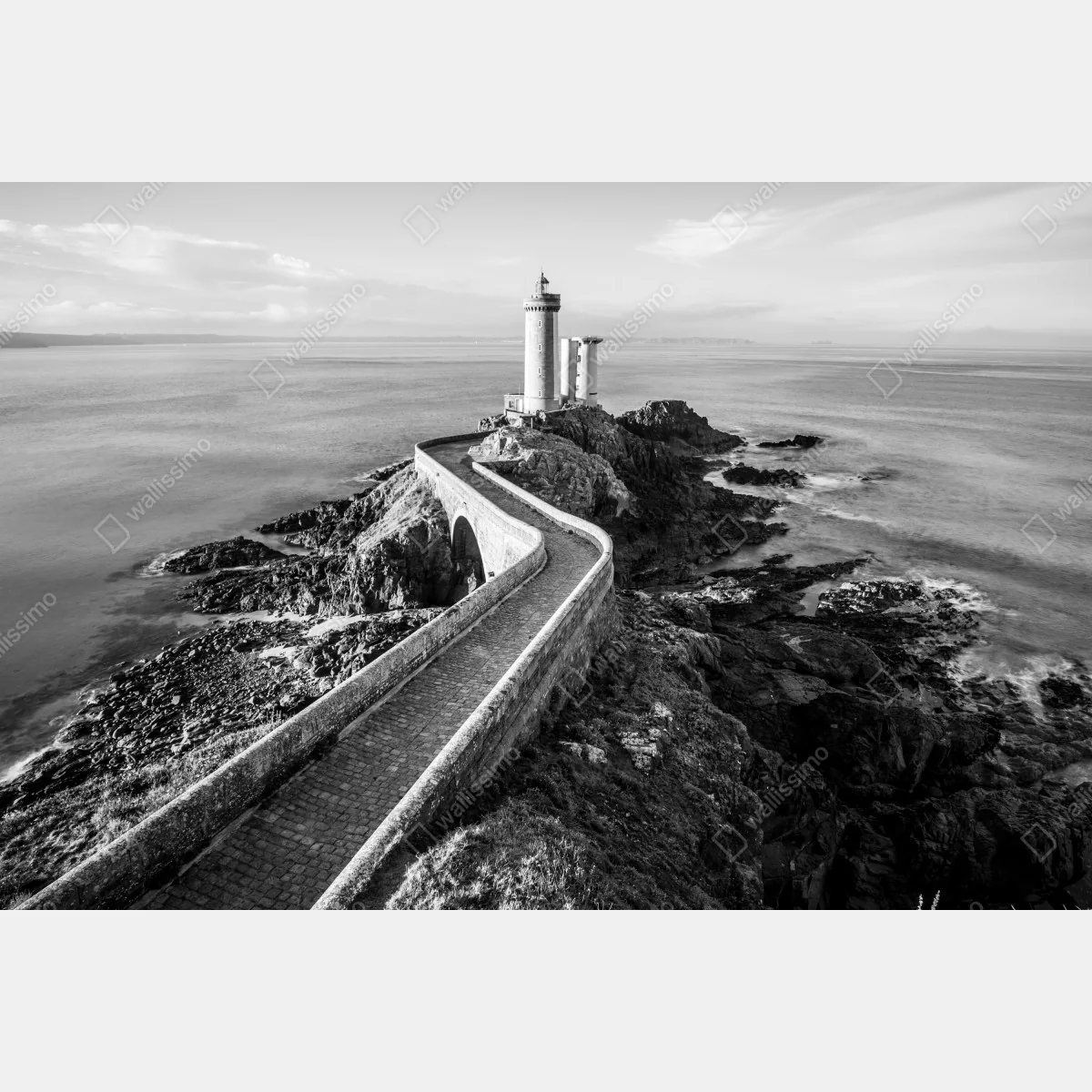 Fototapeta latarnia morska na skalistym wybrzeżu – Wallissimo® Fototapeta latarnia morska na skalistym wybrzeżu – Wallissimo®