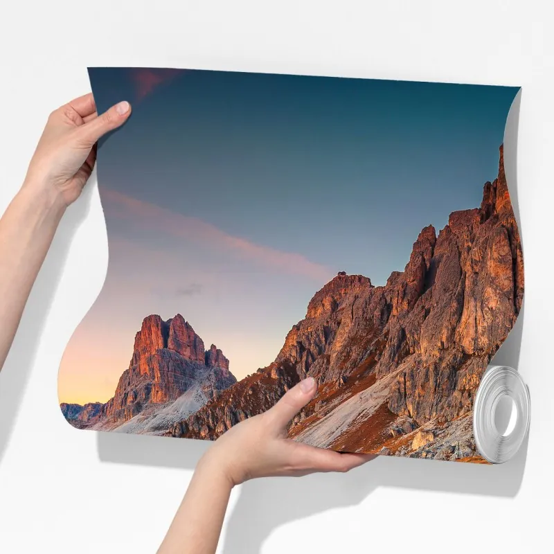 Fototapeta zachód słońca nad Passo Giau, Dolomity – Wallissimo® Fototapeta zachód słońca nad Passo Giau, Dolomity – Wallissimo®