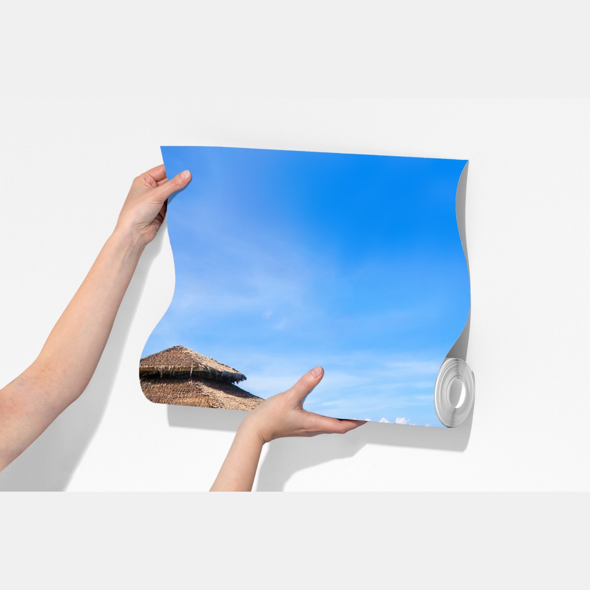 Fototapeta tropikalny pomost nad turkusowym morzem – Wallissimo® Fototapeta tropikalny pomost nad turkusowym morzem – Wallissimo®