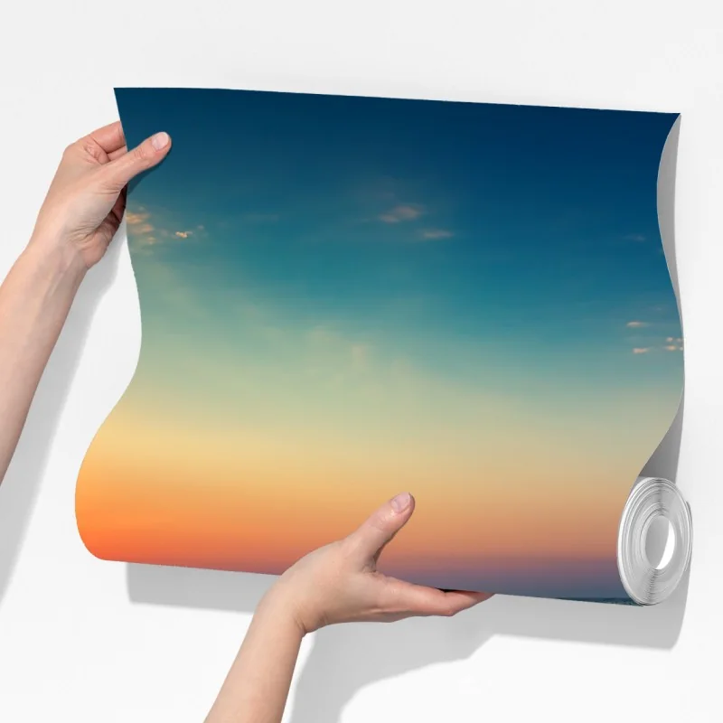 Fototapeta złoty wschód słońca nad morzem – Wallissimo® Fototapeta złoty wschód słońca nad morzem – Wallissimo®