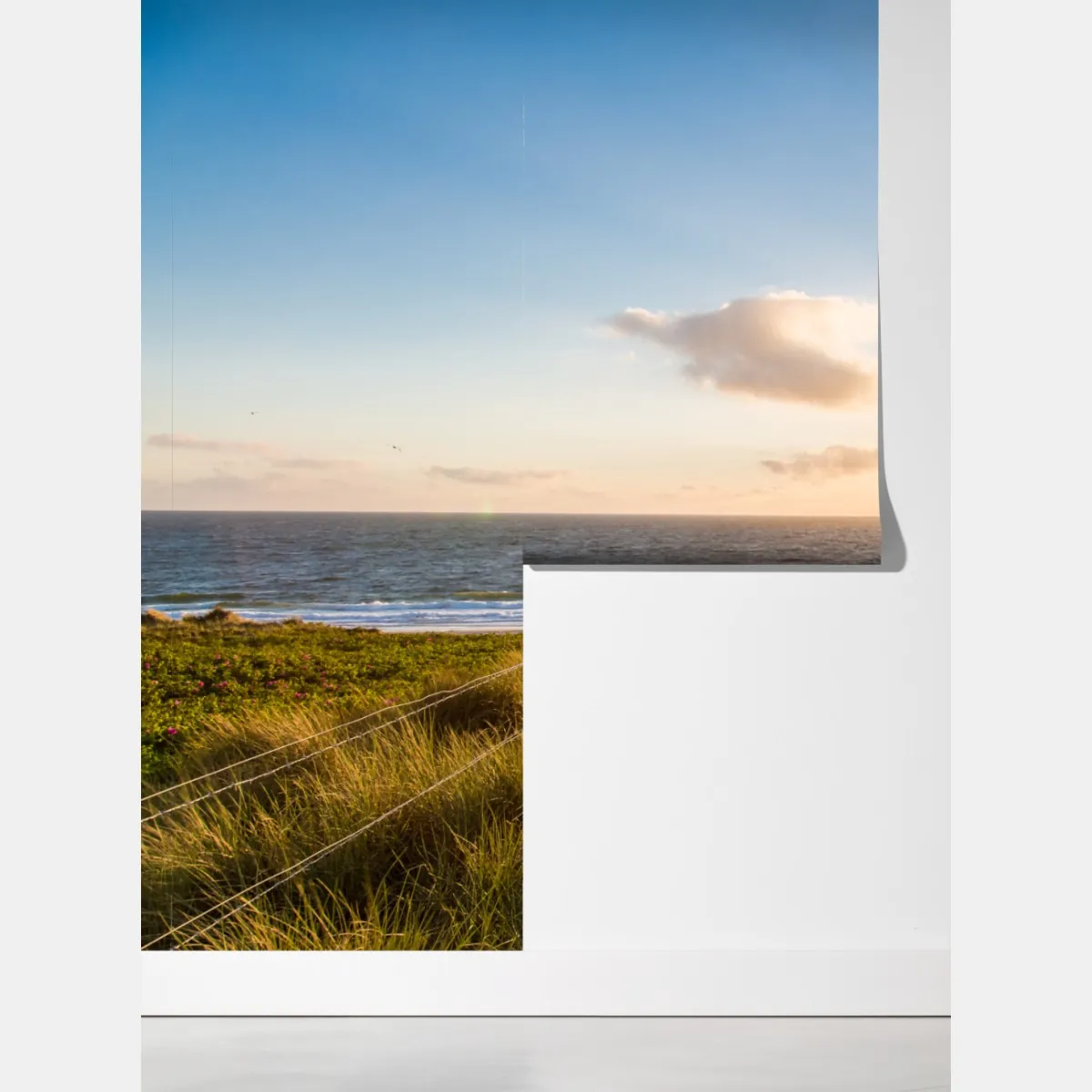 Fototapeta słoneczna ścieżka na plażę nad oceanem – Wallissimo® Fototapeta słoneczna ścieżka na plażę nad oceanem – Wallissimo®