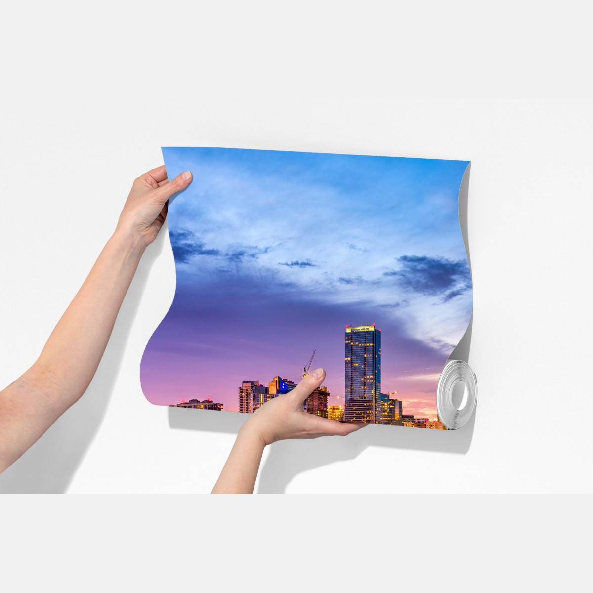 Fototapeta Miami panorama odbita w Biscayne Bay – Wallissimo® Fototapeta Miami panorama odbita w Biscayne Bay – Wallissimo®