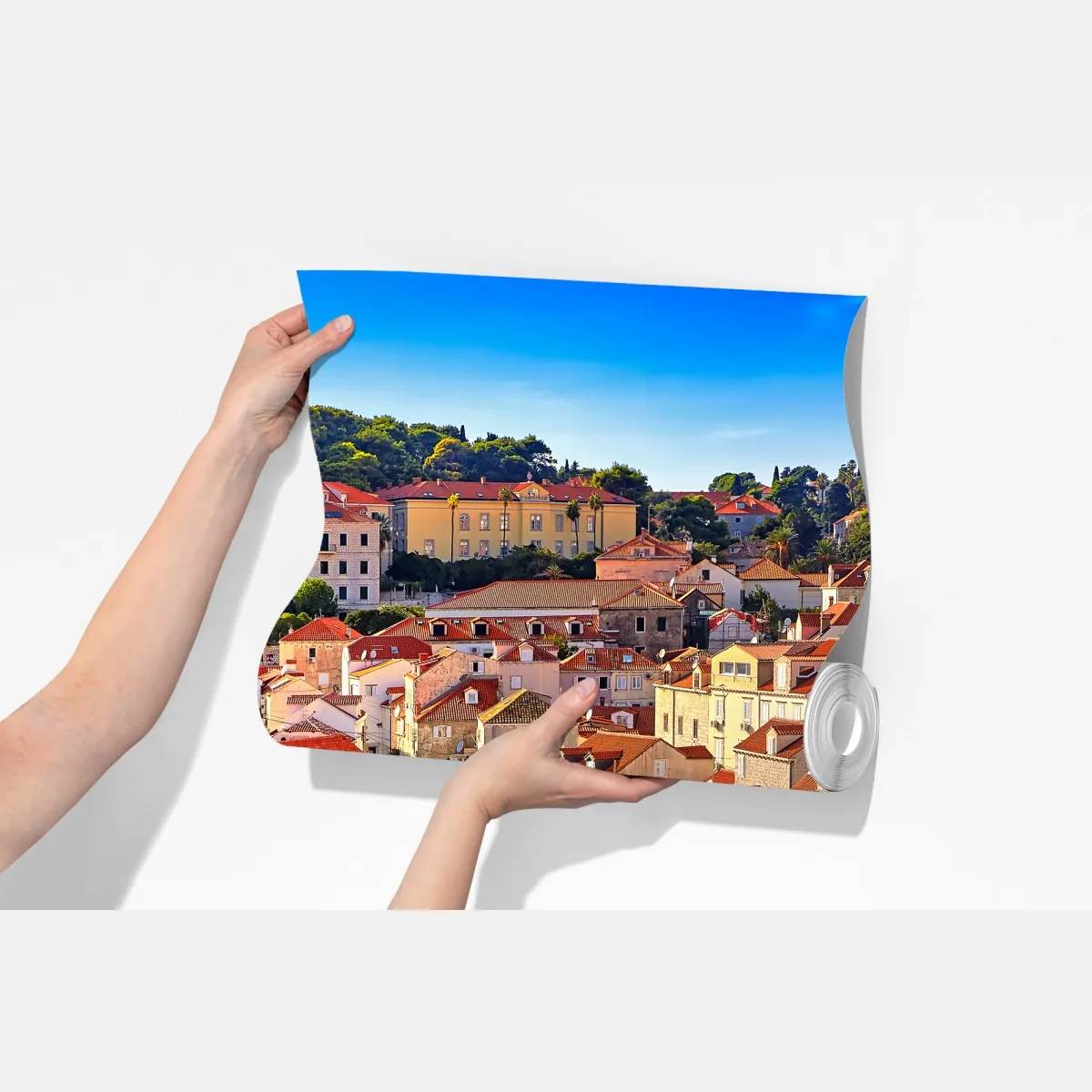 Fototapeta Dubrownik stare miasto nad morzem – Wallissimo® Fototapeta Dubrownik stare miasto nad morzem – Wallissimo®