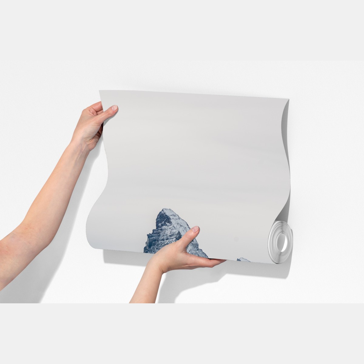 Fototapeta majestatyczny ośnieżony szczyt górski – Wallissimo® Fototapeta majestatyczny ośnieżony szczyt górski – Wallissimo®