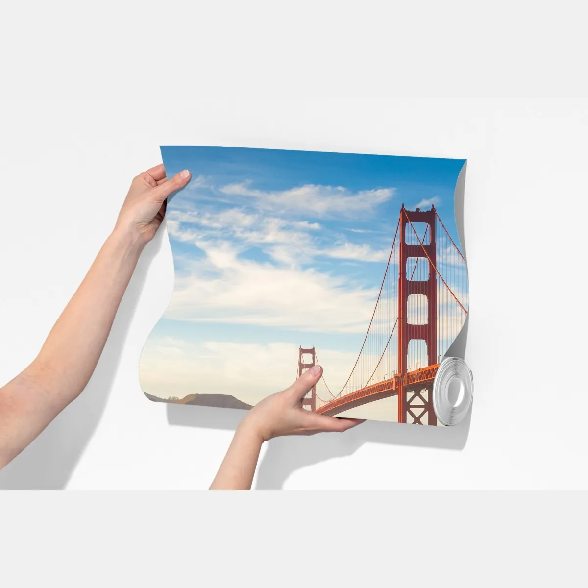 Fototapeta Golden Gate o zachodzie słońca – Wallissimo® Fototapeta Golden Gate o zachodzie słońca – Wallissimo®