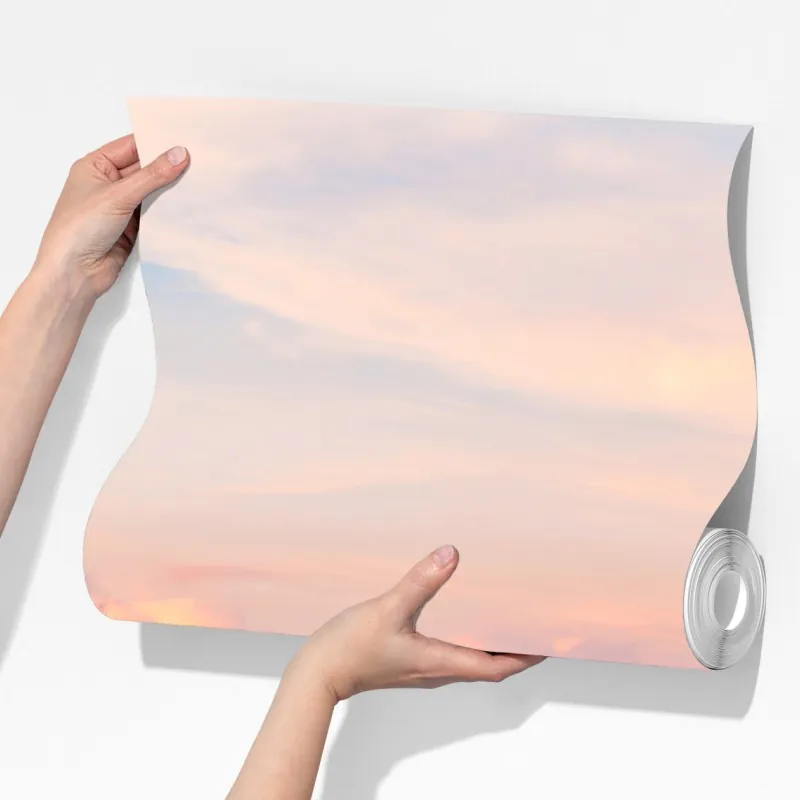 Fototapeta balon nad mglistymi górami – Wallissimo® Fototapeta balon nad mglistymi górami – Wallissimo®