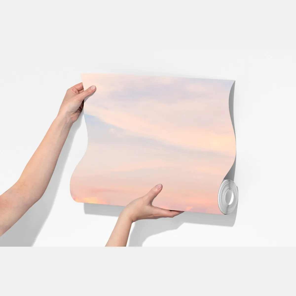 Fototapeta balon nad mglistymi górami – Wallissimo® Fototapeta balon nad mglistymi górami – Wallissimo®