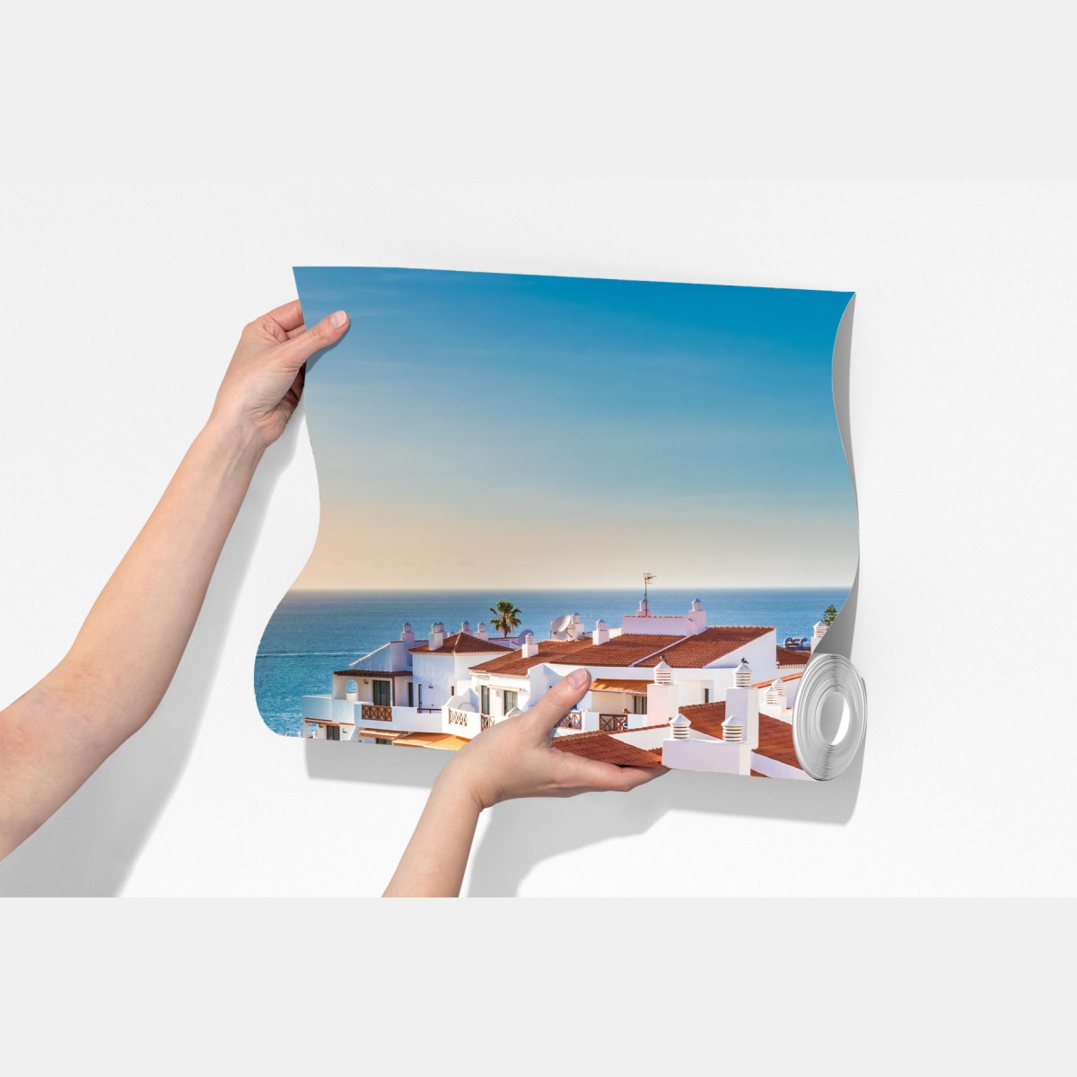 Fototapeta zachód słońca nad Puerto de Santiago, Teneryfa – Wallissimo® Fototapeta zachód słońca nad Puerto de Santiago, Teneryfa – Wallissimo®