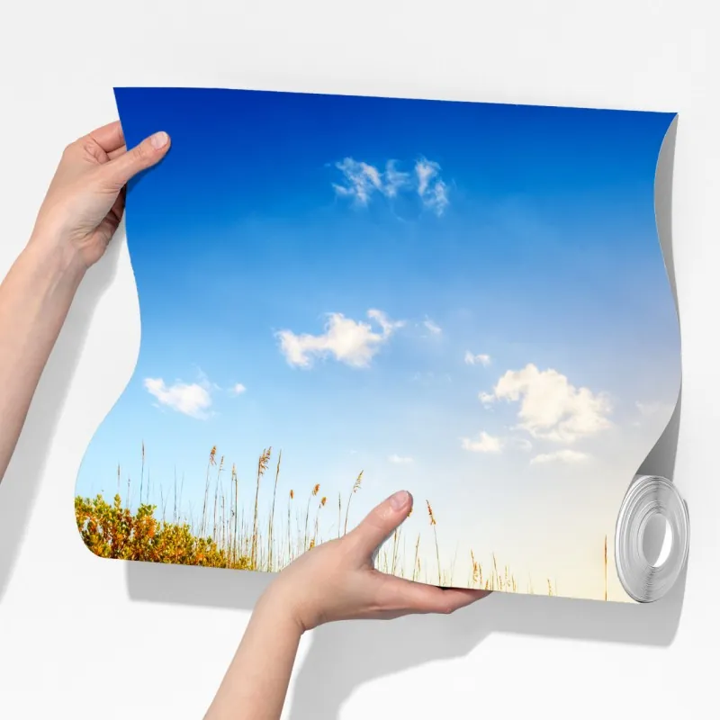 Fototapeta zachód słońca nad wydmami Grace Bay – Wallissimo® Fototapeta zachód słońca nad wydmami Grace Bay – Wallissimo®