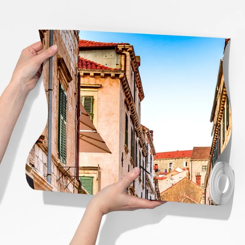 Fototapeta Dubrownik stara ulica – Wallissimo® Fototapeta Dubrownik stara ulica – Wallissimo®